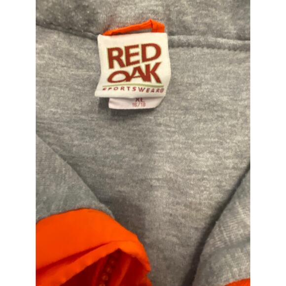 Clemson Tigers Full Zip Jacket Women's XL Orange White Purple Lined Windbreaker - Picture 8 of 13